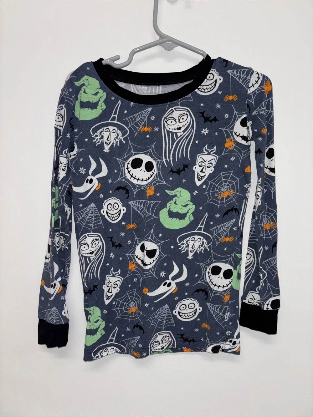 Little Sleepies Jack Skellington bamboo pajamas set 5/6 nightmare Christmas